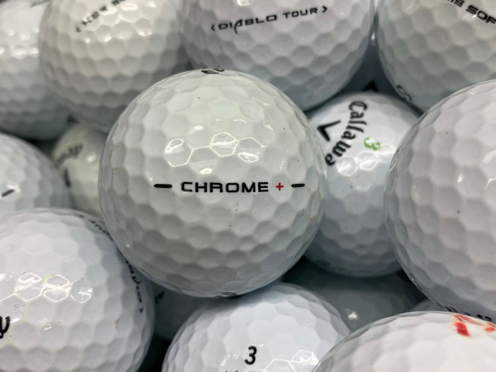 AAA - AAAAA Mint Condition Used Golf Balls Assorted Brands