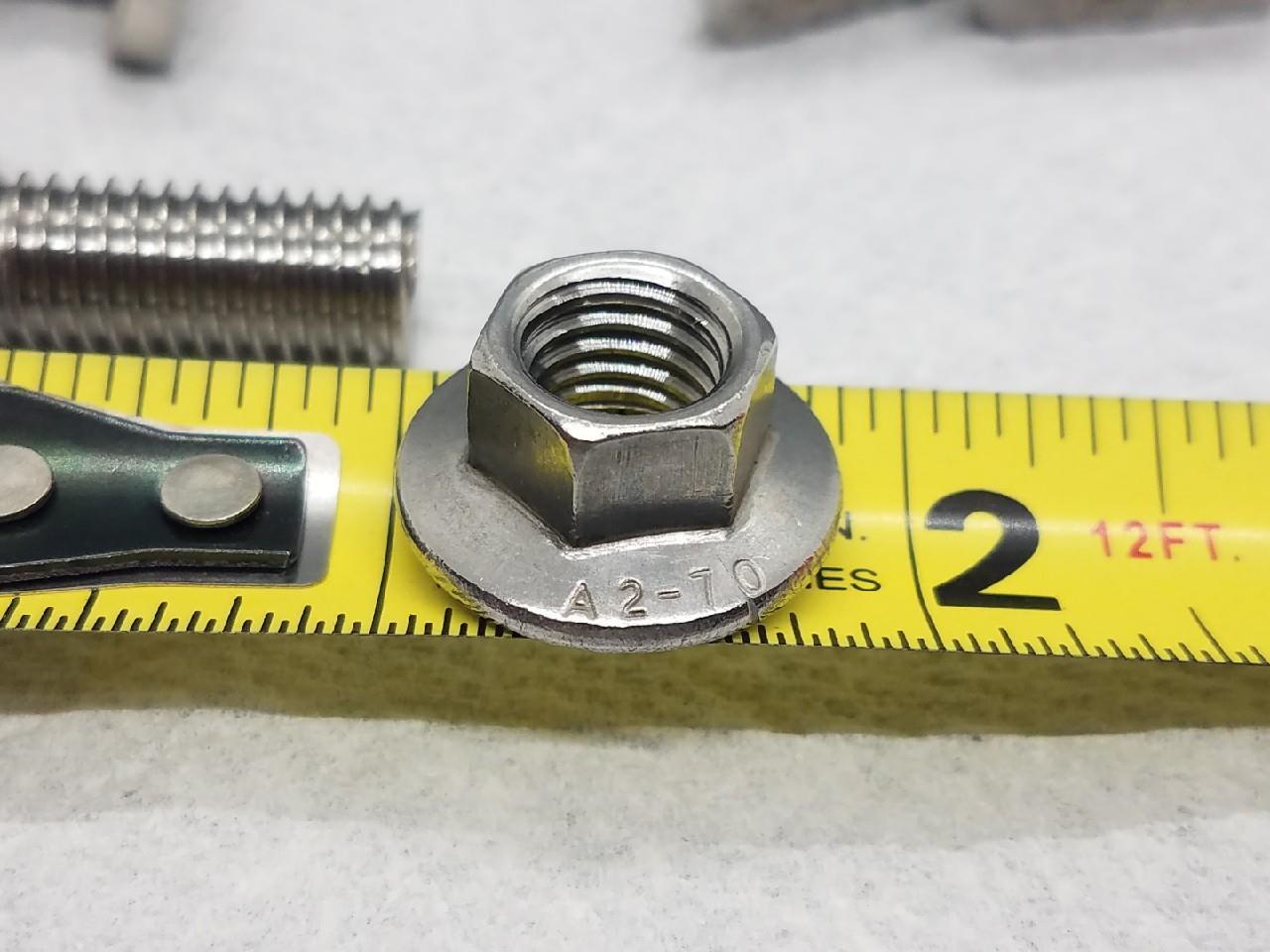 20 PACK M10 X 25mm SOLAR PANEL ROOF RACK T-BOLTS STAINLESS STEEL WITH NUTS