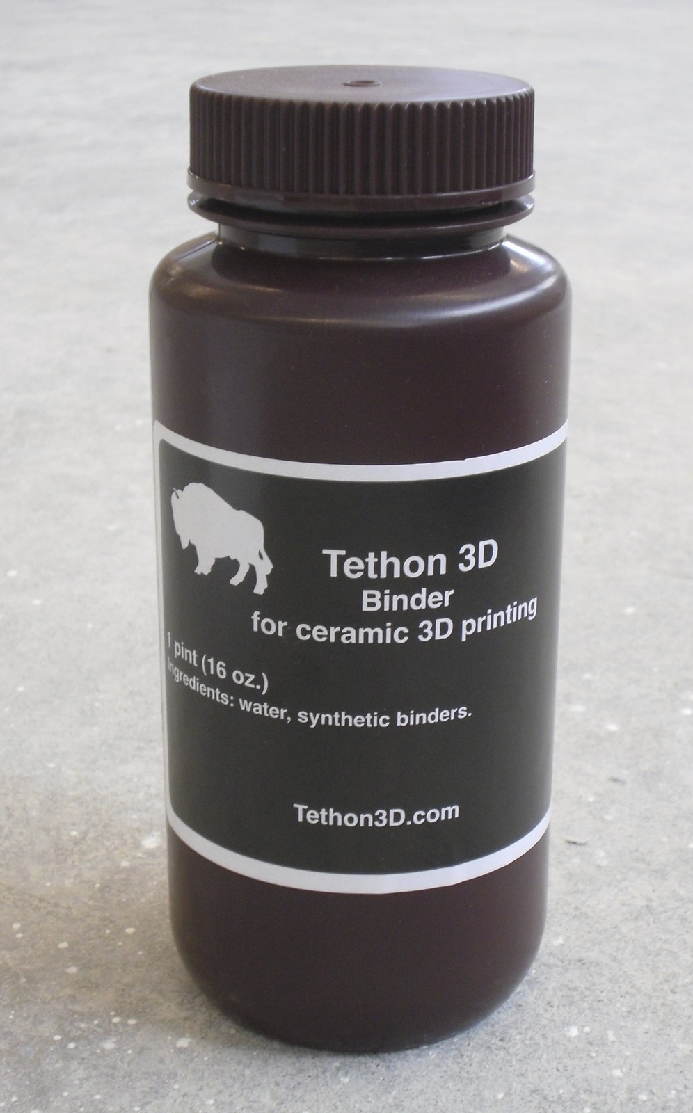 Tethonite Ceramic 3D Printer Powder and Binder Compatible with Z Corp Printers