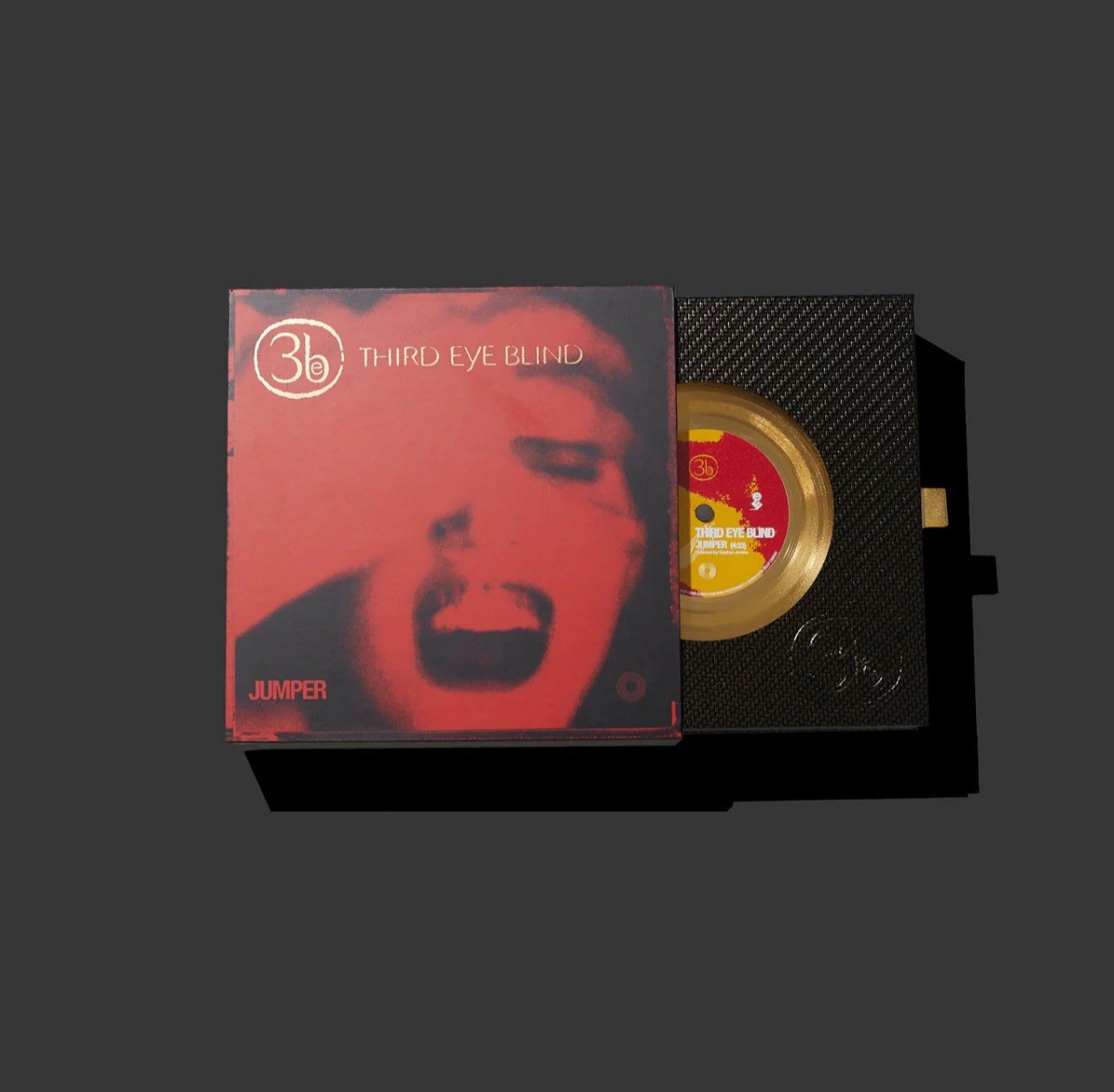 Third Eye Blind Jumper Gold Record- 5 Inch- 24 Karat - Rare- Limited Edition New