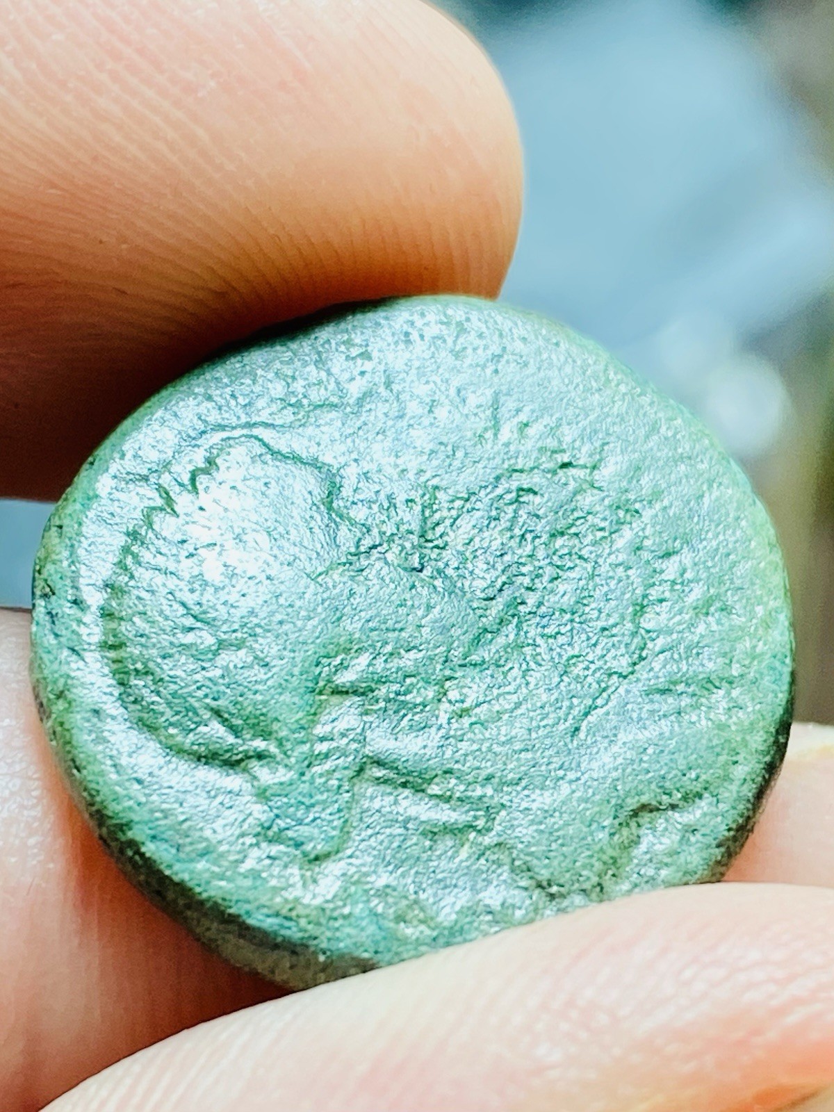 Tiberius and Livia AE Provincial Thessalonica AD 22-37, 12 CAESARS, SCARCE, VG+!