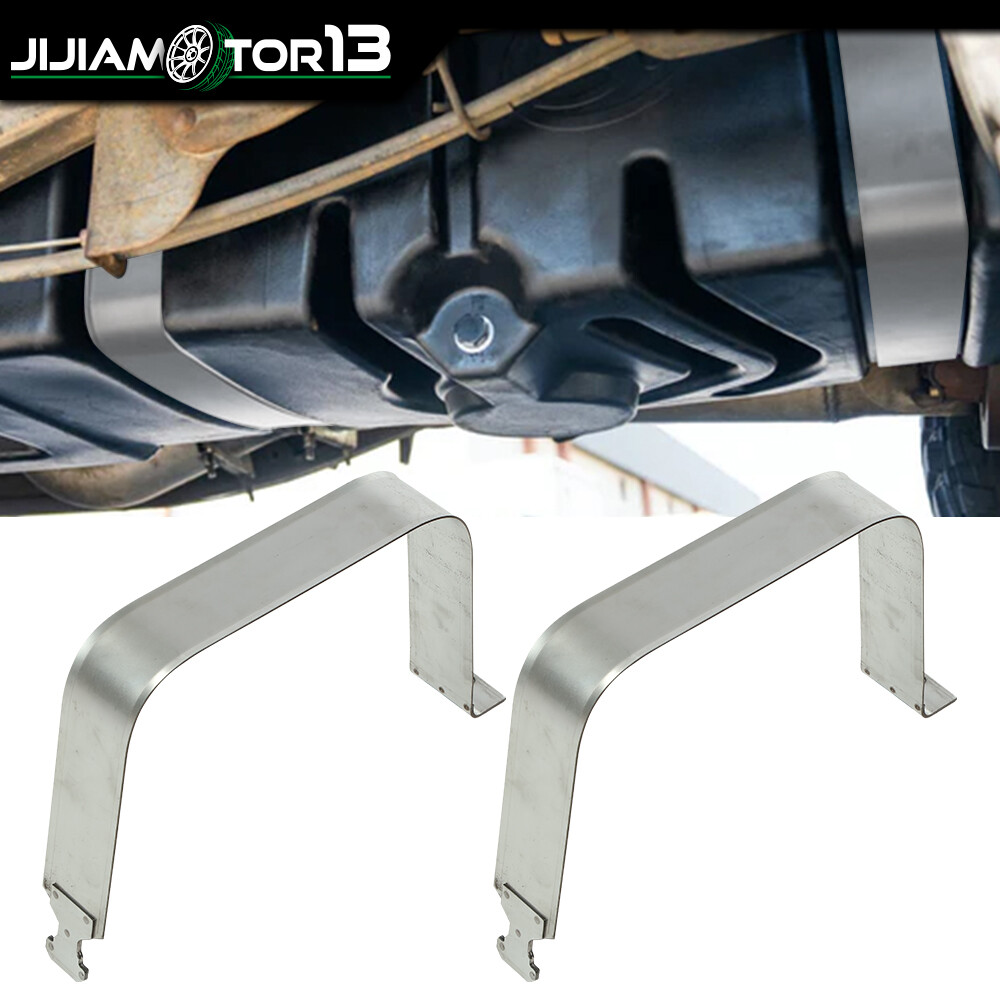 Pair Fuel Tank Straps Fit For Chevy Silverado GMC Sierra 1500 2500 3500 99-19