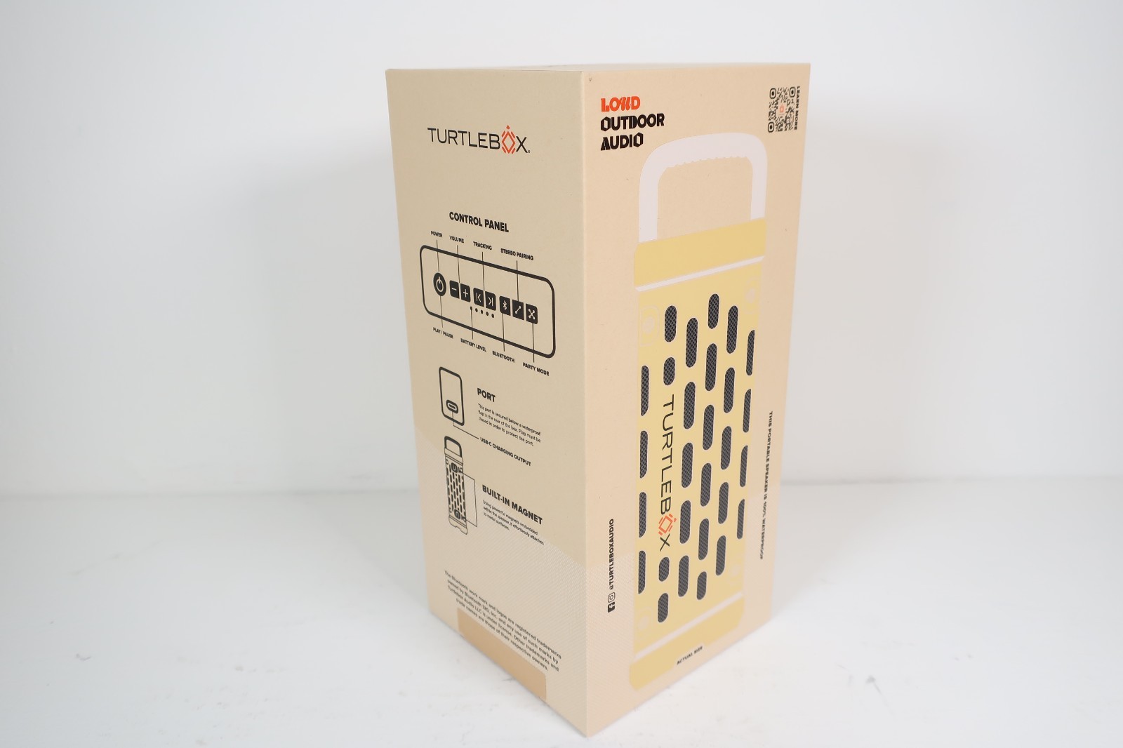 Turtlebox Ranger Loud Outdoor Bluetooth Speaker Yellow – Limited Edition NEW