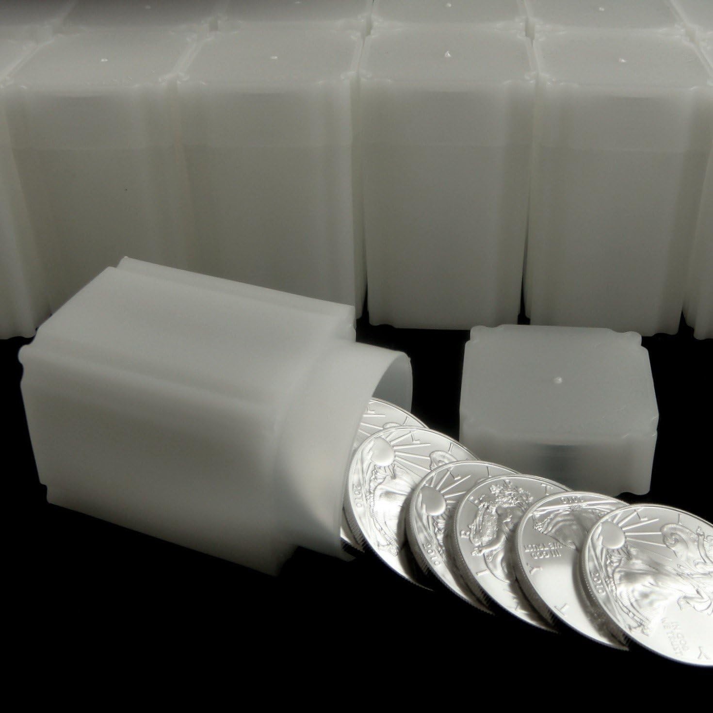 Square American Silver Eagle Tubes (10 Pack)