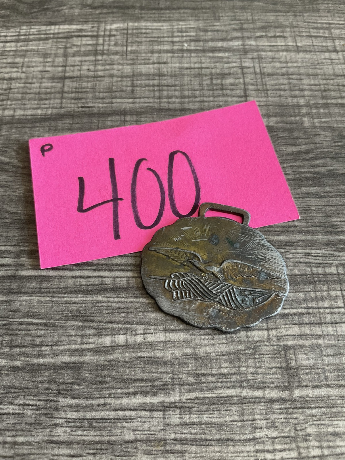 WWI ERa Watch Fob p400