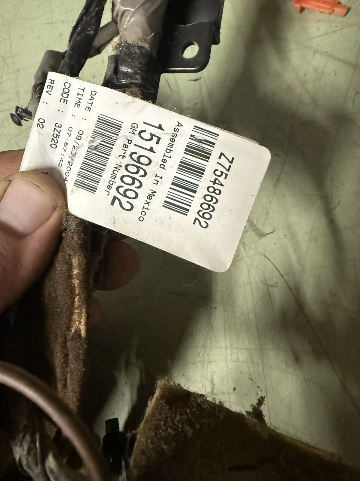 2005 Chevy GMC Silverado 2500 LLY Crew Cab Dashboard Wiring Harness