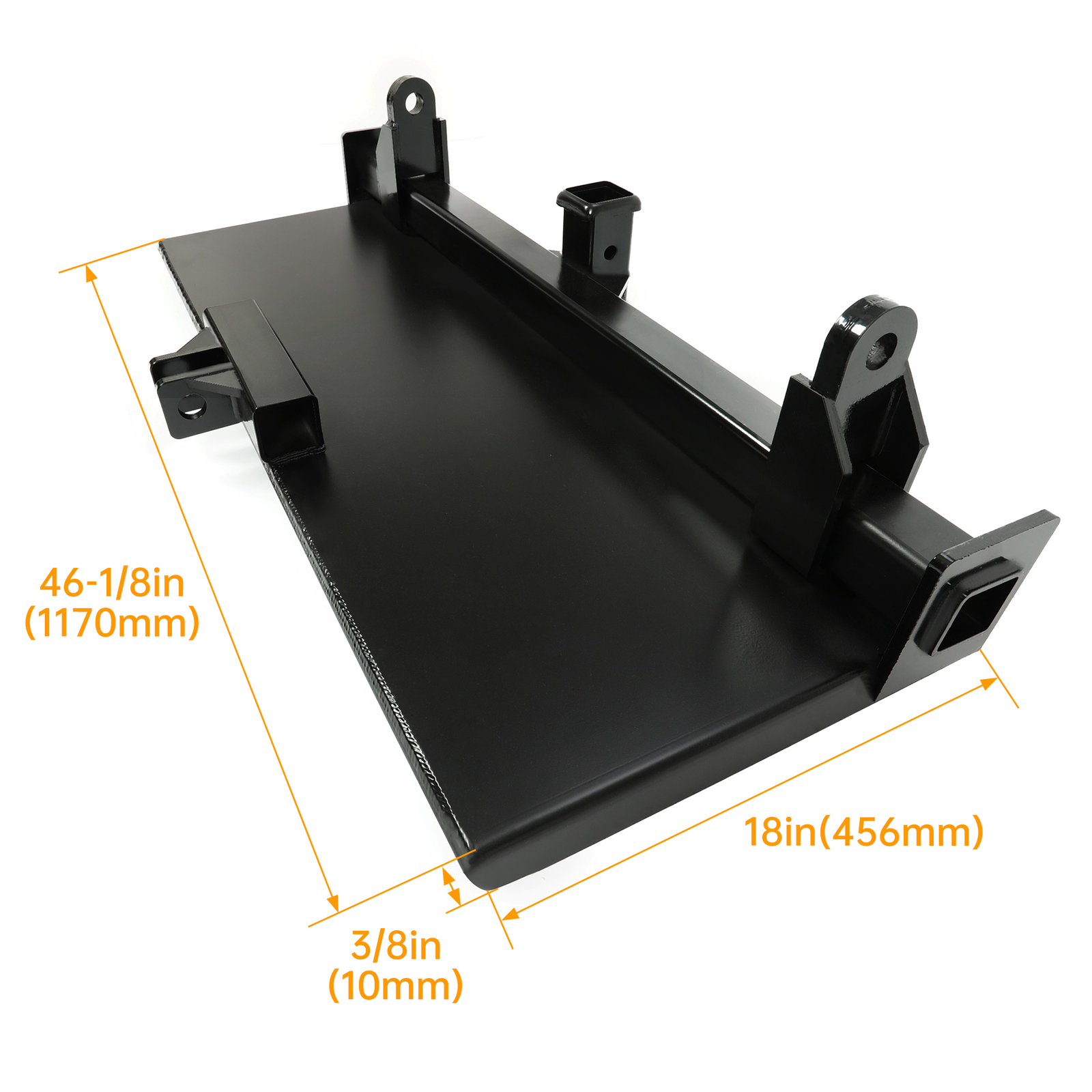 Skid steer 3 Point Attachment Adapter Skid Steer Trailer Hitch Front Loader Case