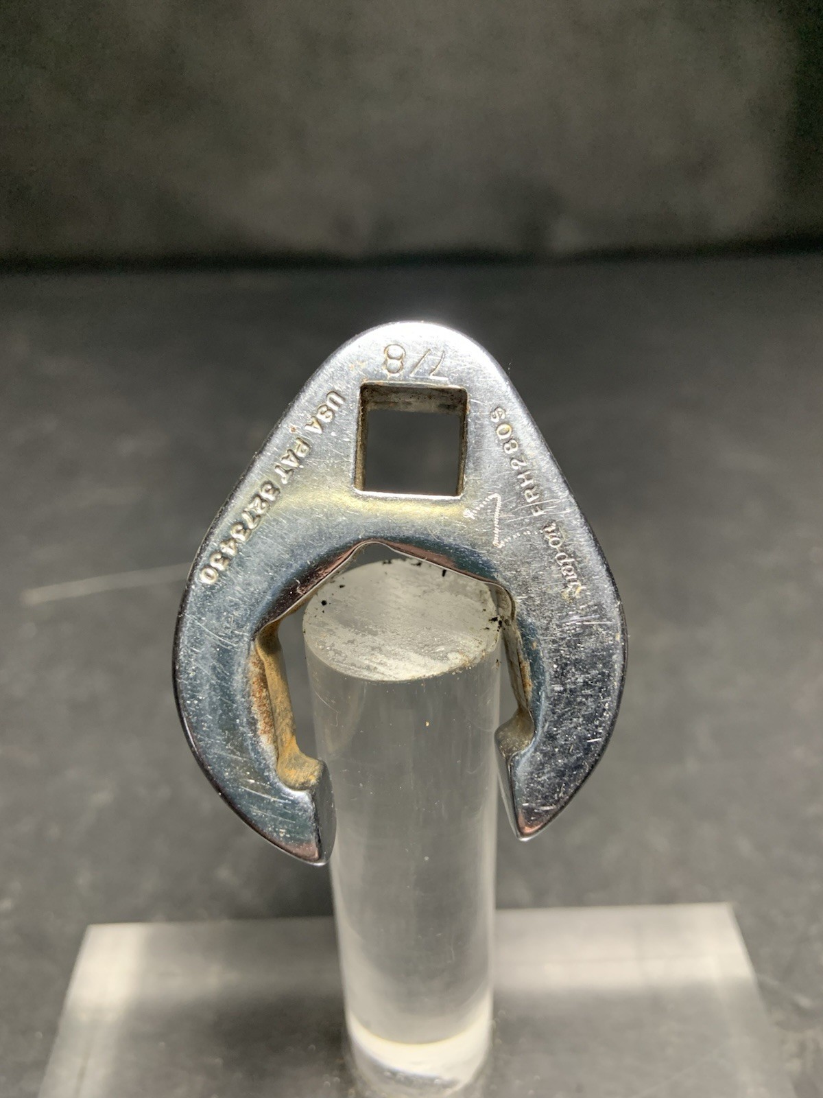 Snap-on Tools USA 3/8" Drive 7/8" Flare Nut Line Crowfoot Wrench FRH280S