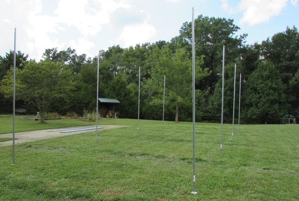 Batting Cage Frame Kit 10' x 10' x 50' EZ UP & DOWN Baseball Softball Frame Kit