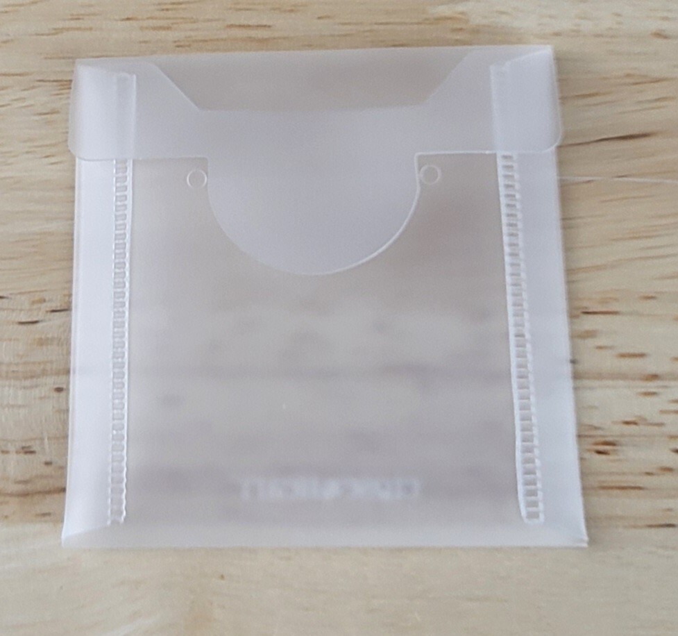 Close To My Heart 3"x3" PLASTIC STORAGE ENVELOPES Set of 10