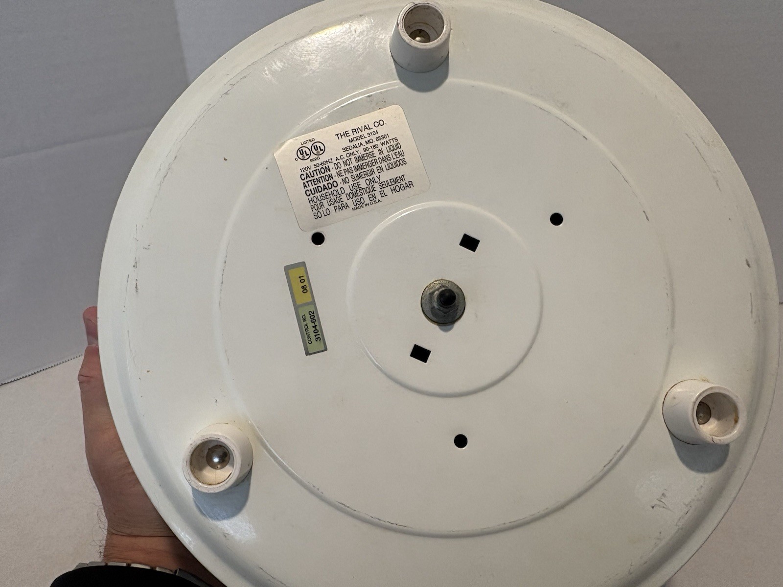 VINTAGE Rival Dallas Cowboys Slow Cooker Crockpot Stoneware 4qt