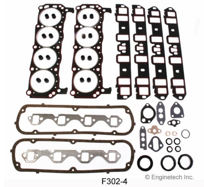 Full Engine Overhaul Gasket Set for 1963-1982 Ford SBF 260 289 302 Windsor