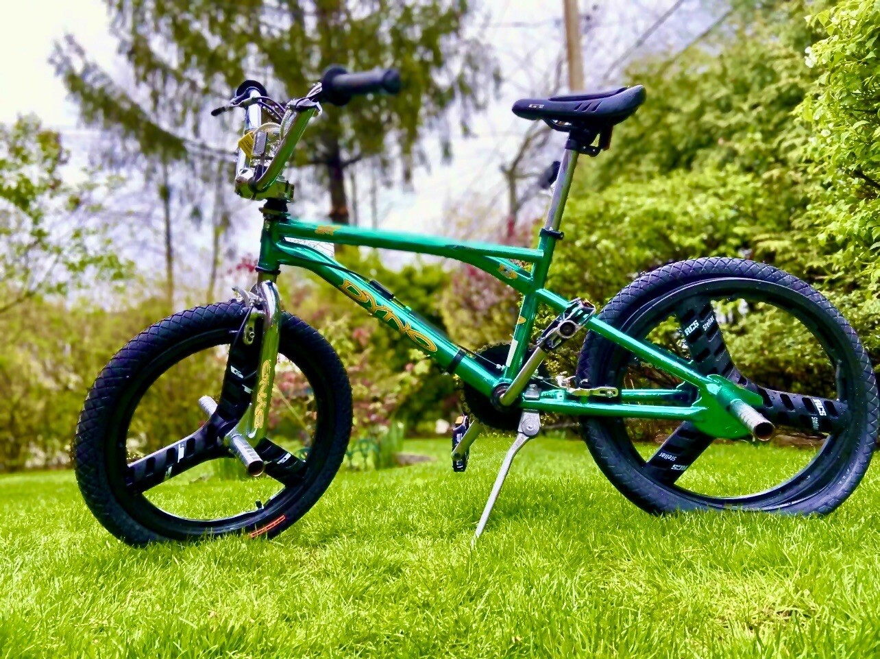 Dyno Air 2000 Gt Mags Freestyle Bike Metallic Green RARE