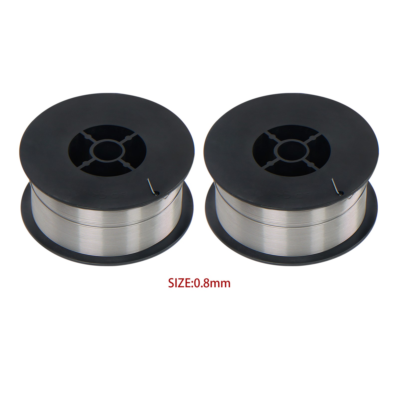 2-Pack 0.030" Gasless Flux Core Wire, 2lb Each for MIG Welding Stainless Steel
