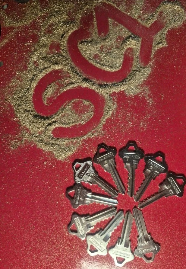 🔑 Space & Depth Keys Set!  SC1 SCHLAGE  5 Pin! Code Cut! LOCKSMITH LOT 🔑