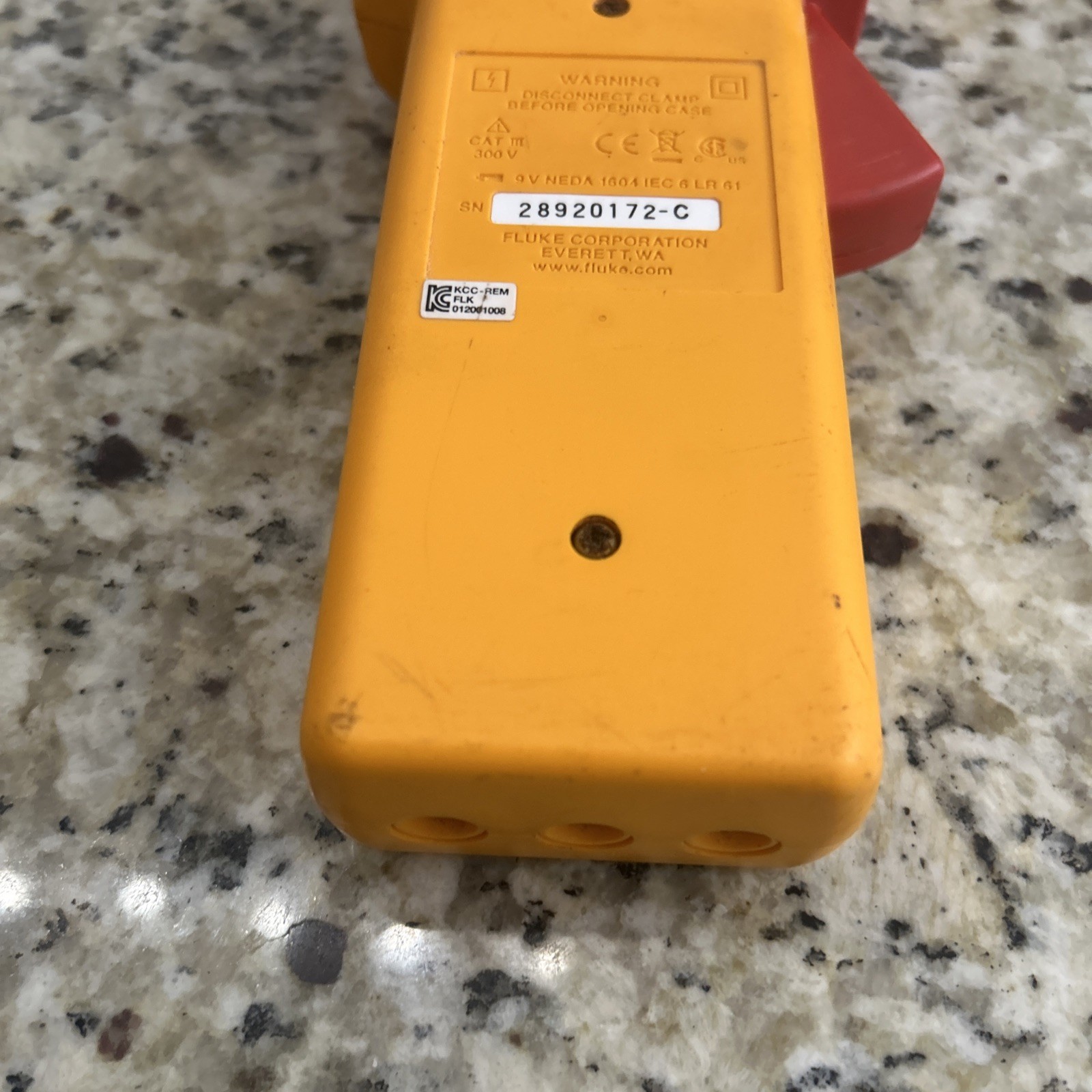 Fluke 1630 Earth GEO AC Ground Leakage Current Resistance Clamp