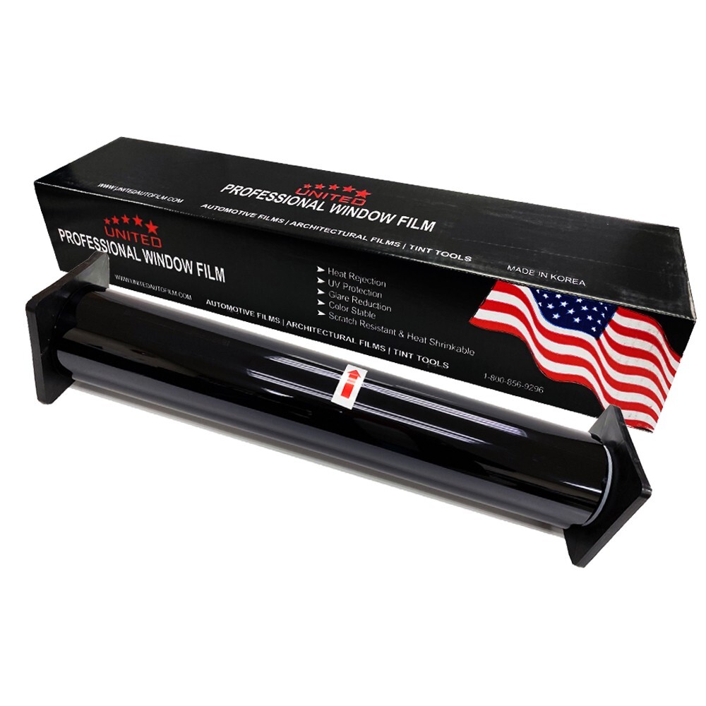 UNITED Centurion Window Tint Roll 2Ply Nano Carbon Car Home 24"x100Ft Any Shade
