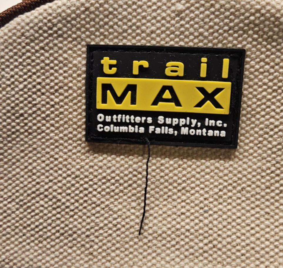 Outfitter Supplies TrailMax Canvas Pommel Pocket - Beige (Loose String on Tag)