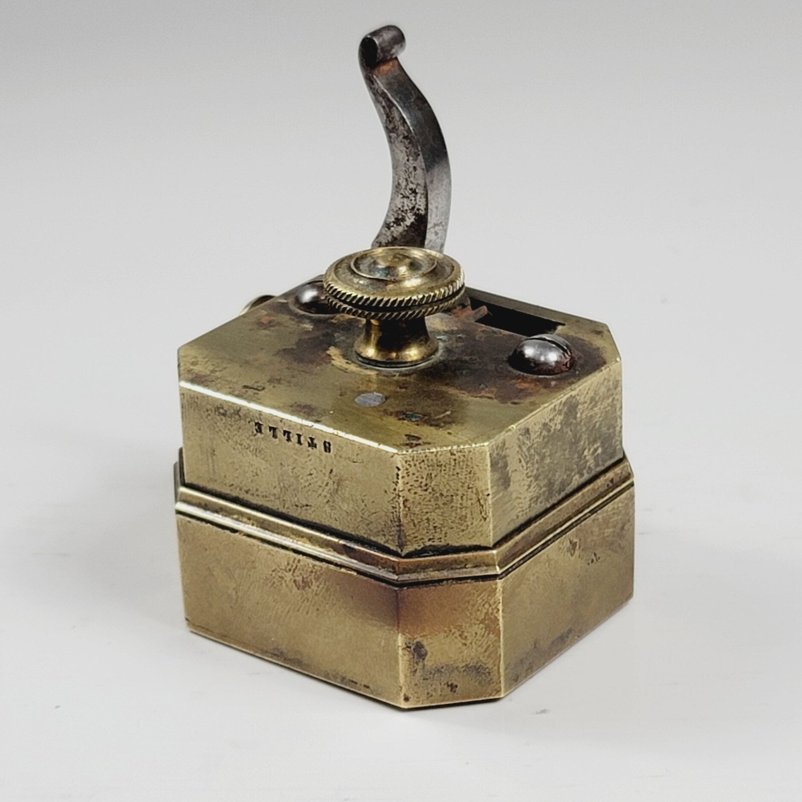 Brass Medical Scarificator for Bloodletting 19th Century by Stille
