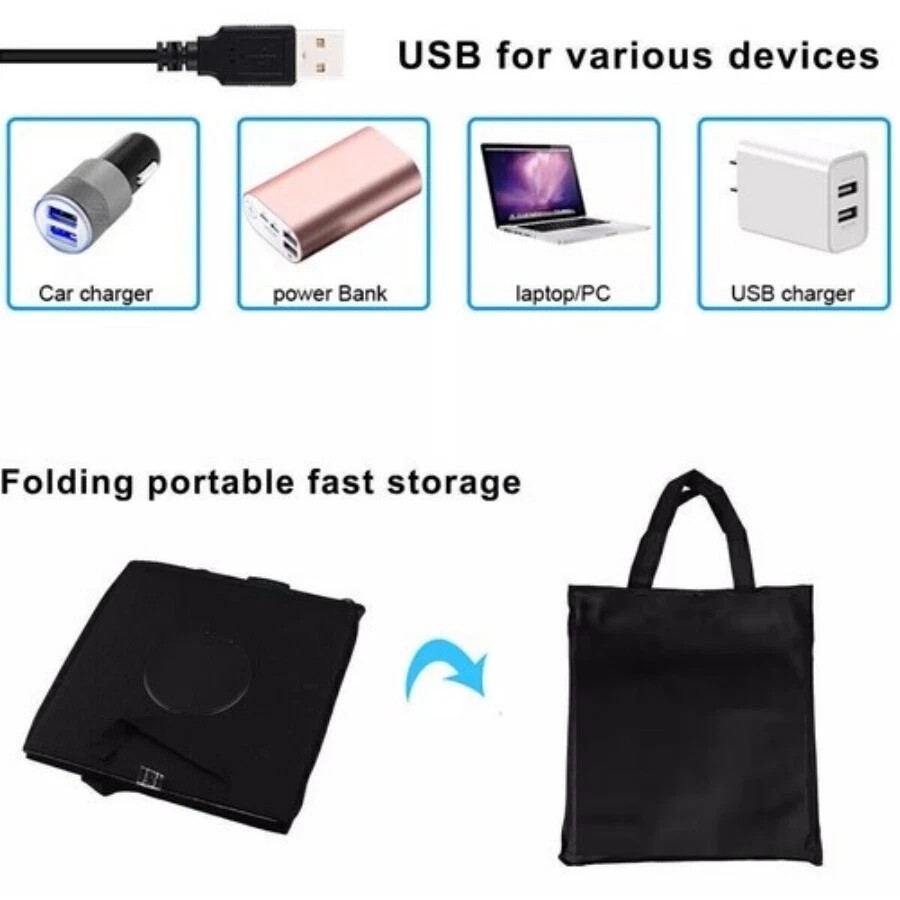 16x16" Large Portable LED Photo Light Box Shooting Tent Photography Studio Fast⭐