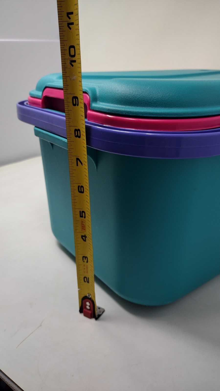 VTG 90s Eagle Craftstor Craft Tote Storage System Organizer Container