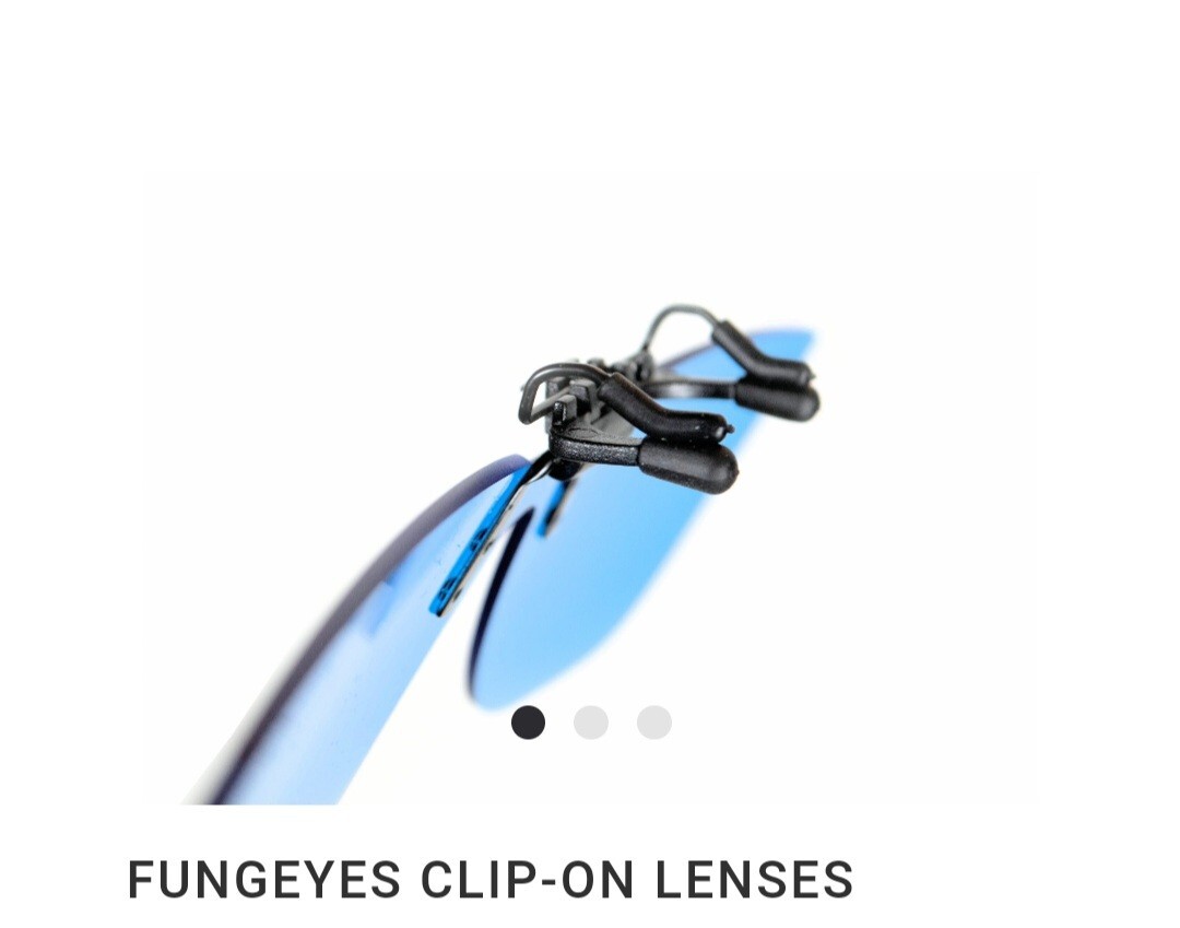 Fungeyes Mushroom & Shed Hunting Clip-Ons! Not to be used w/ transition lenses!