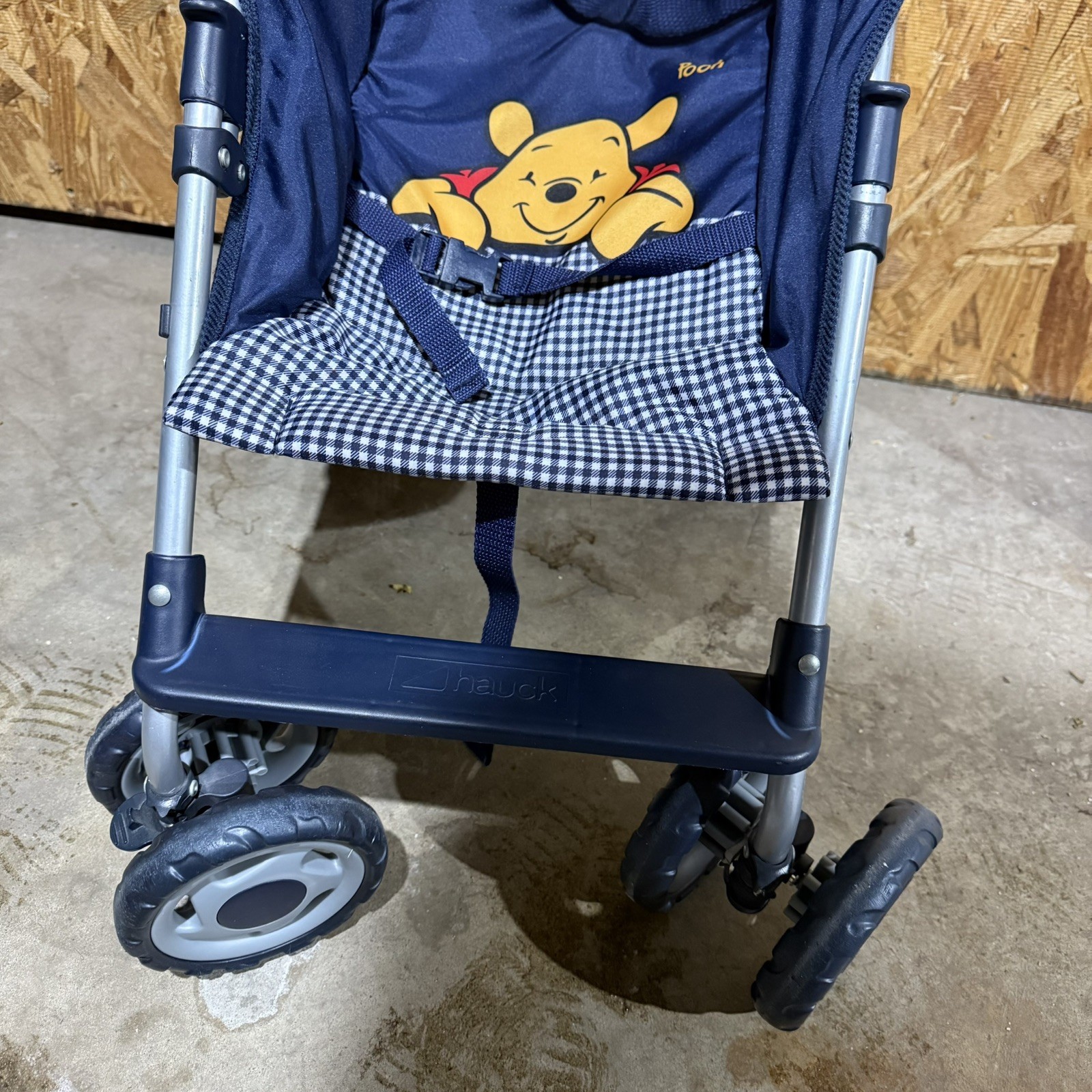 Hauck Vintage Winnie The Pooh Children’s Doll Play Stroller - Collectible Rare