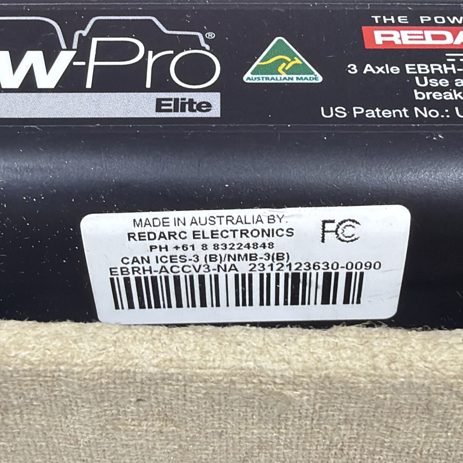 REDARC Tow-Pro Elite V3 Electric Trailer Brake Controller EBRH-ACCV3-NA