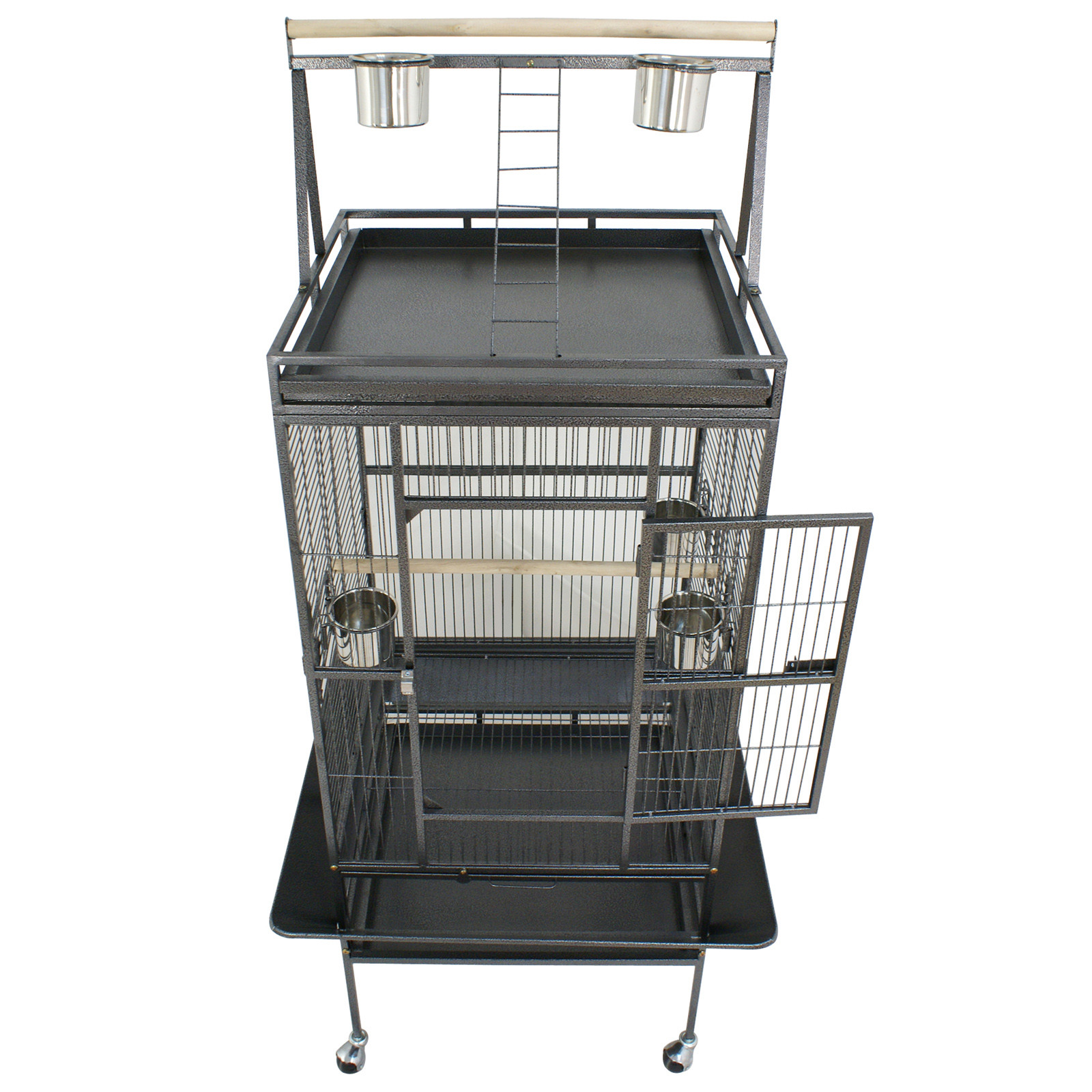 68" Large Bird Cage Play Top Parrot Finch Flight Cage Macaw Cockatoo Pet Supply