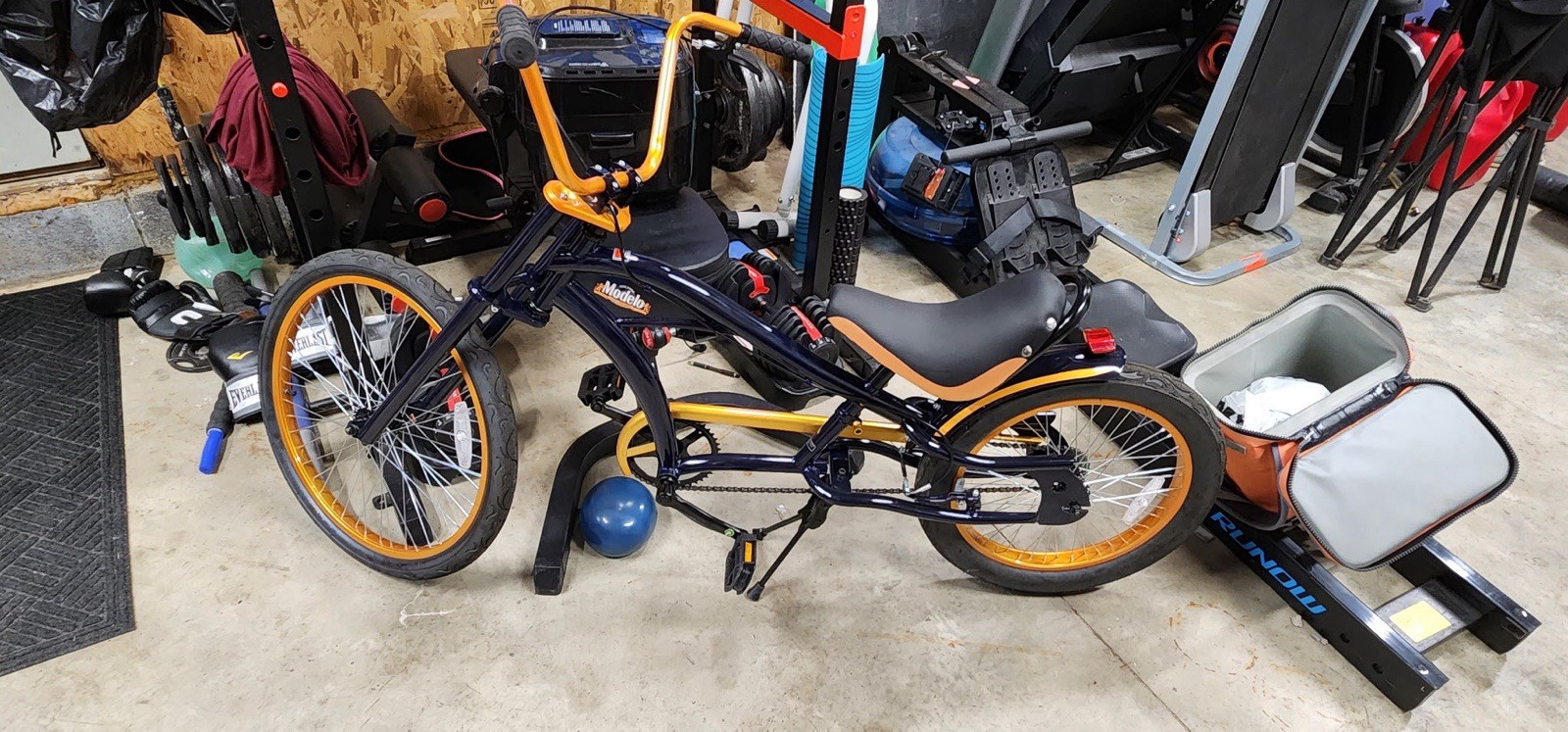 Modelo Chopper Lowrider NIB Rare! Unassembled 240/440 Gold Rims 2021 +Rim Lights