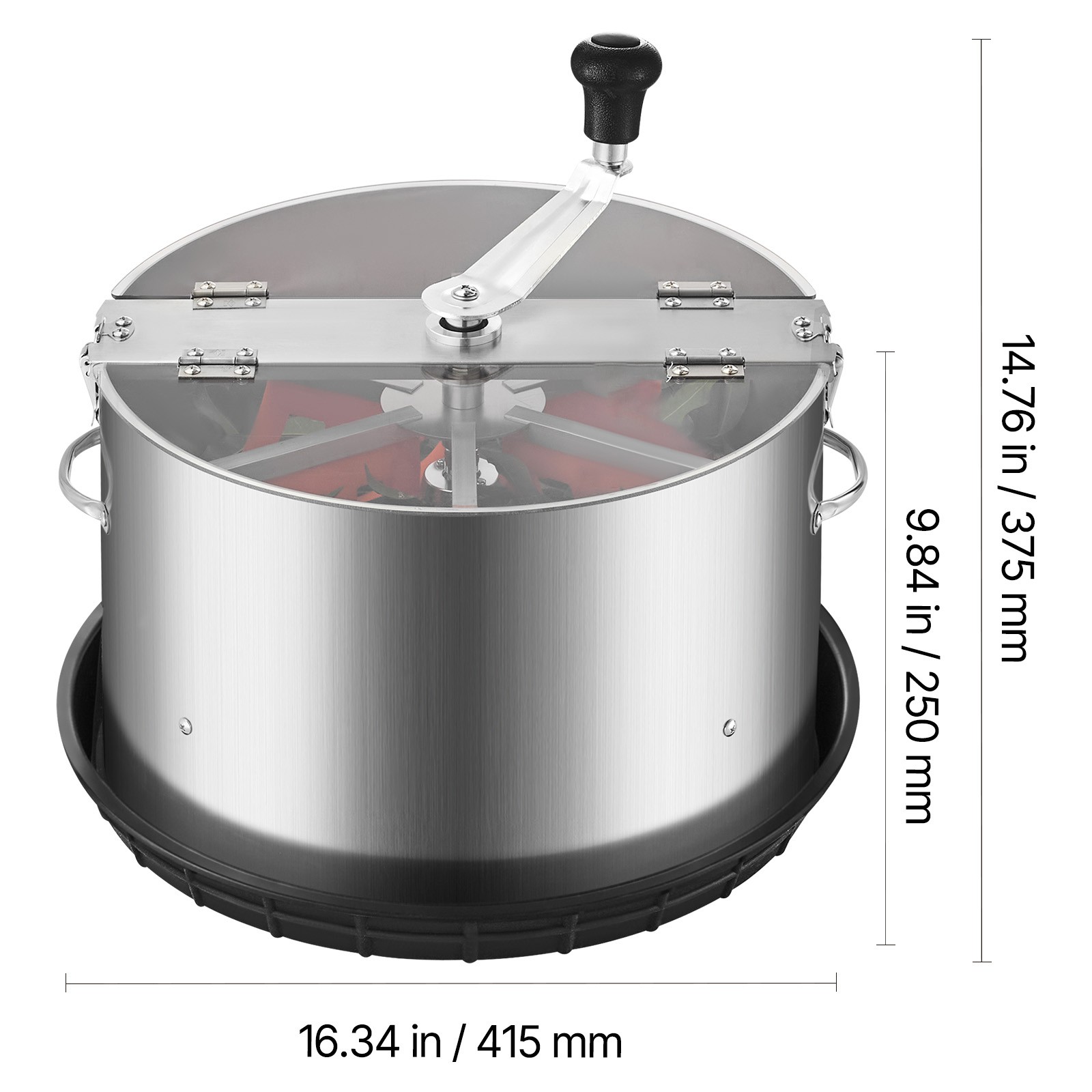 Uimoso 16 inch Manual Bud Leaf Trimmer Hydroponic Plant Trimming Machine Steel