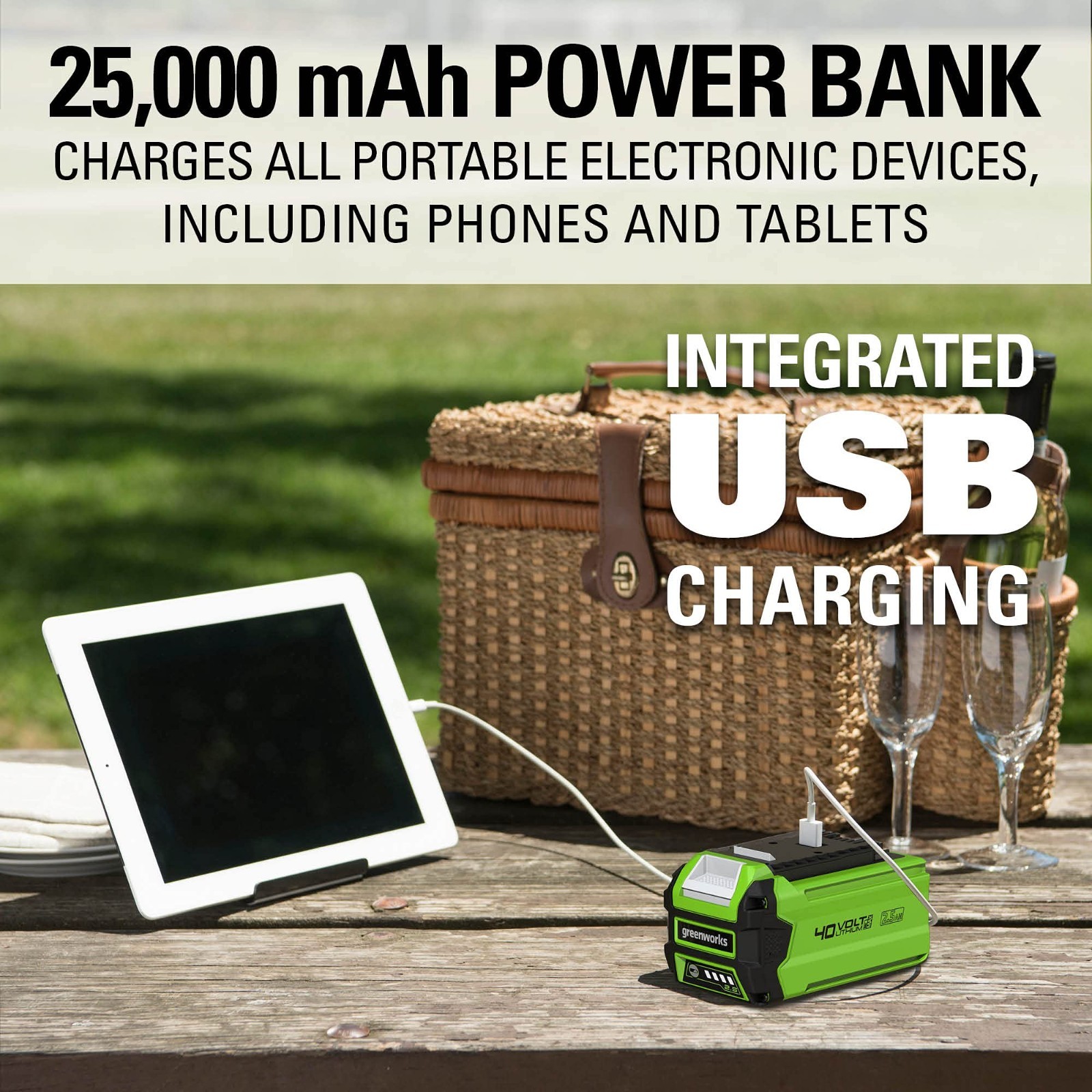 Greenworks 40V Axial Leaf Blower (500CFM 120MPH) w/ 2.5Ah Battery and 2A Charger