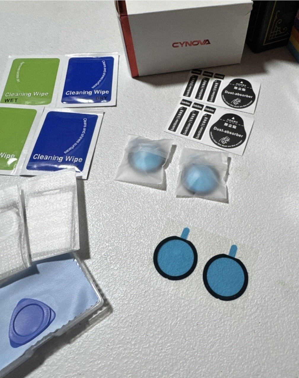 Insta360 One X3 Screen Protector Glass, Clear, Soft Case! Brand New 2 Pk