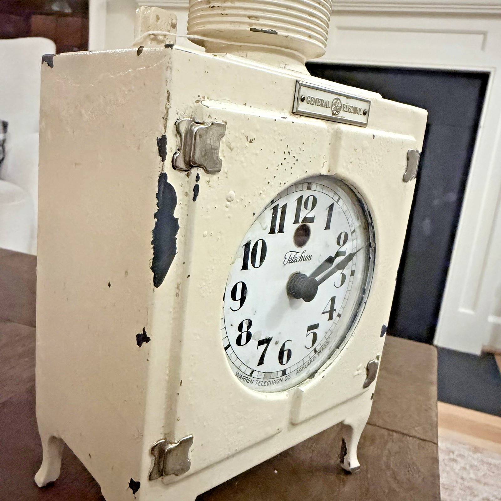 Vintage Telechron General Electric Rare Refrigerator Clock