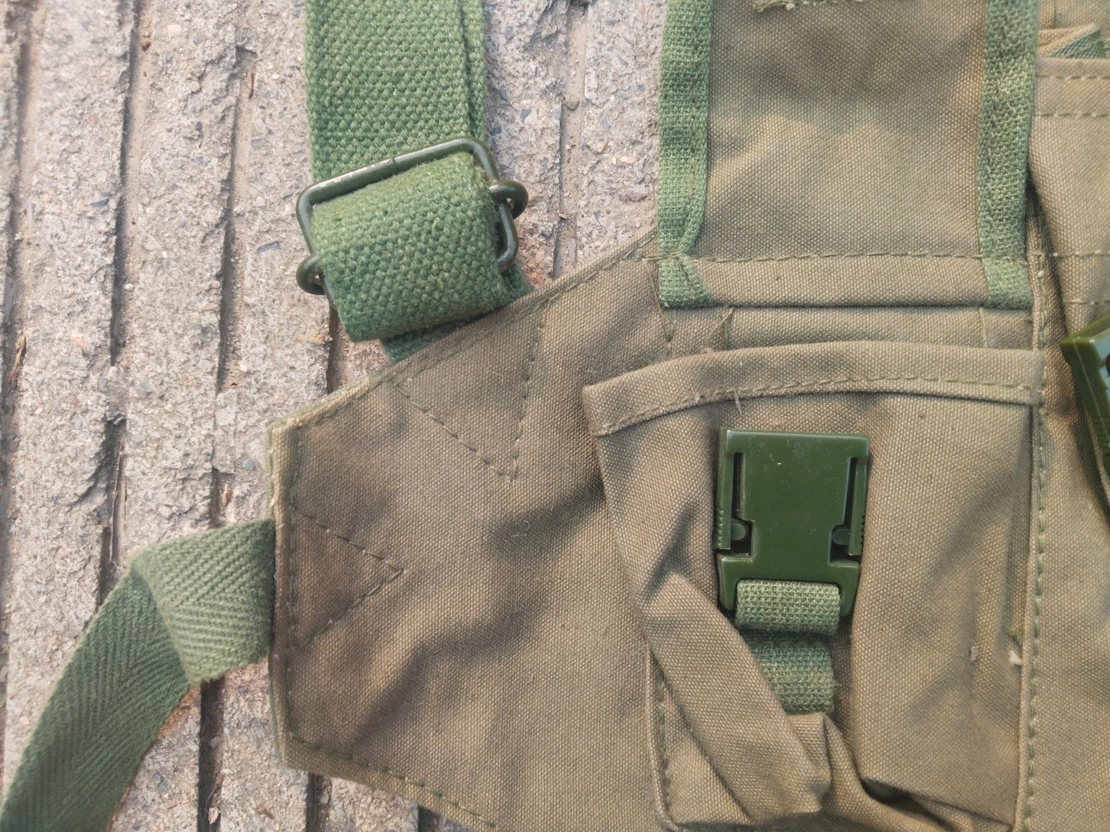 RARE SR Buckle 7.62 Mag Ammo Pouch Chinese Military Type 81 Chest Rig Bandolier