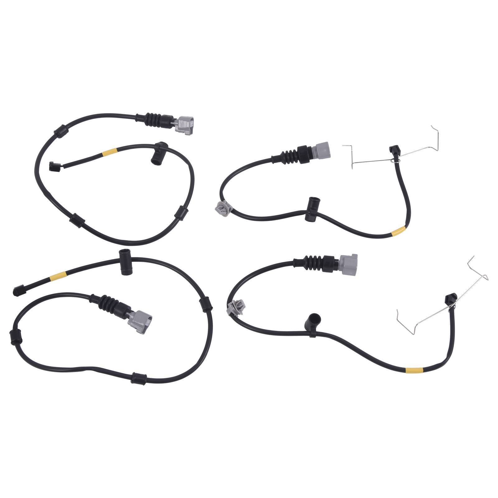 4Pcs Front Rear LH RH Brake Pad Wear Sensor Fits Lexus LS460 09-17 LS600h 10-16