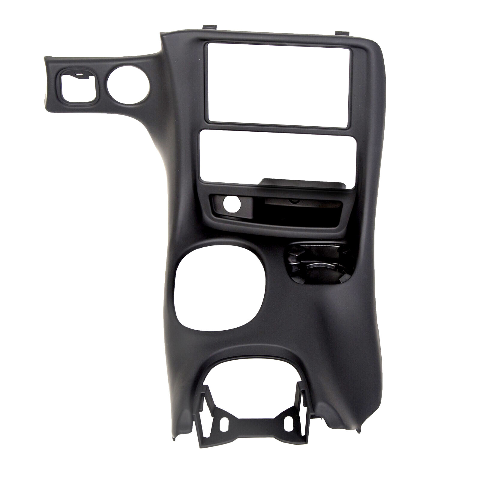 Double Din Dash Installation Kit Radio Console For Chevy Corvette C5 97-04 Black