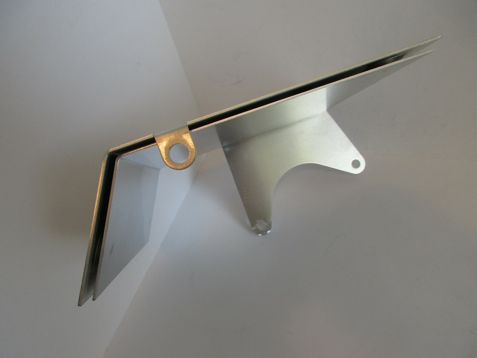 ALUMINUM HEAT SHIELD for OE SMALL BLOCK BIG BLOCK CHEVY STARTER sbc bbc #6077