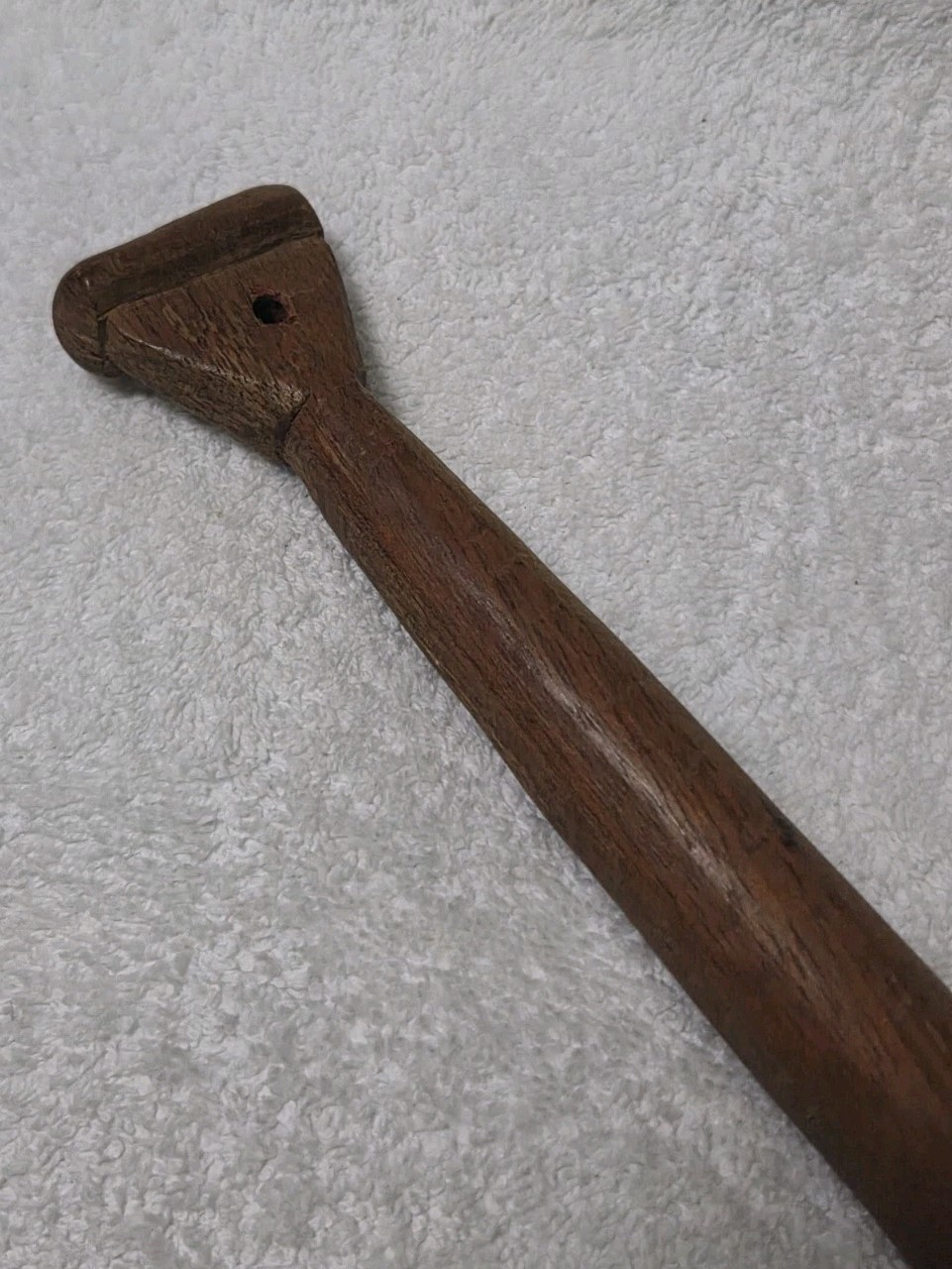 🔶️VINTAGE CARVED WOODEN PADDLE CEREMONIAL WAR CLUB SUBI OCEANIC TRIBAL ART