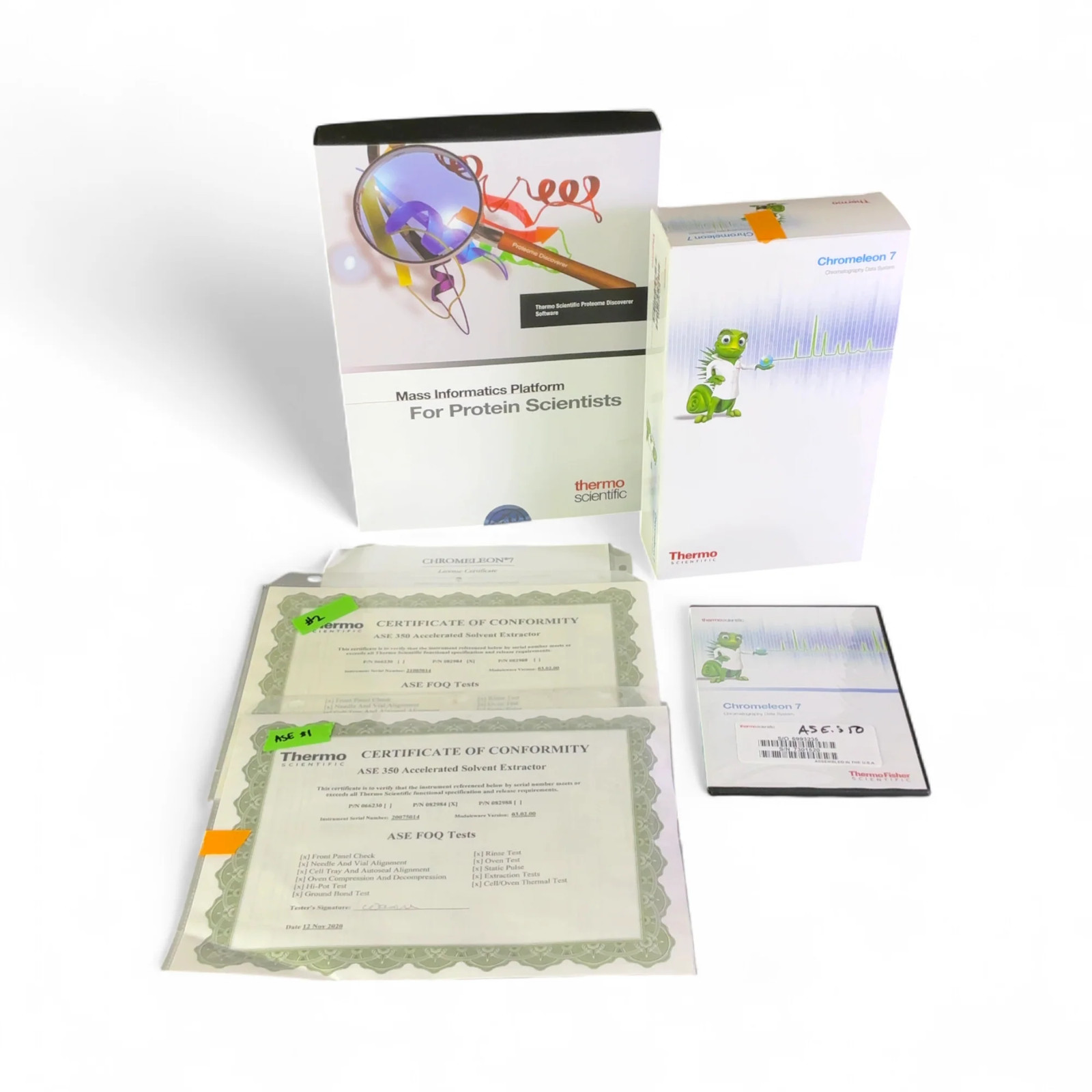 Thermo Scientific Chromeleon 7 and Proteome Discoverer Software Lot SEE DETAILS