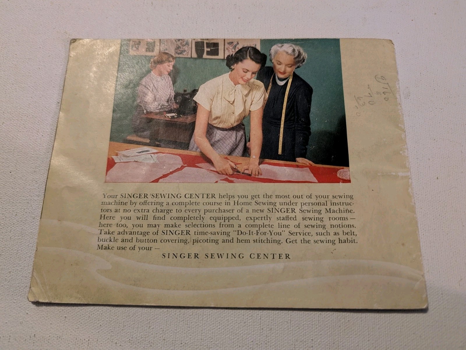 Vintage Singer Electric Sewing Machines Models Catalog Brochure Featherweight