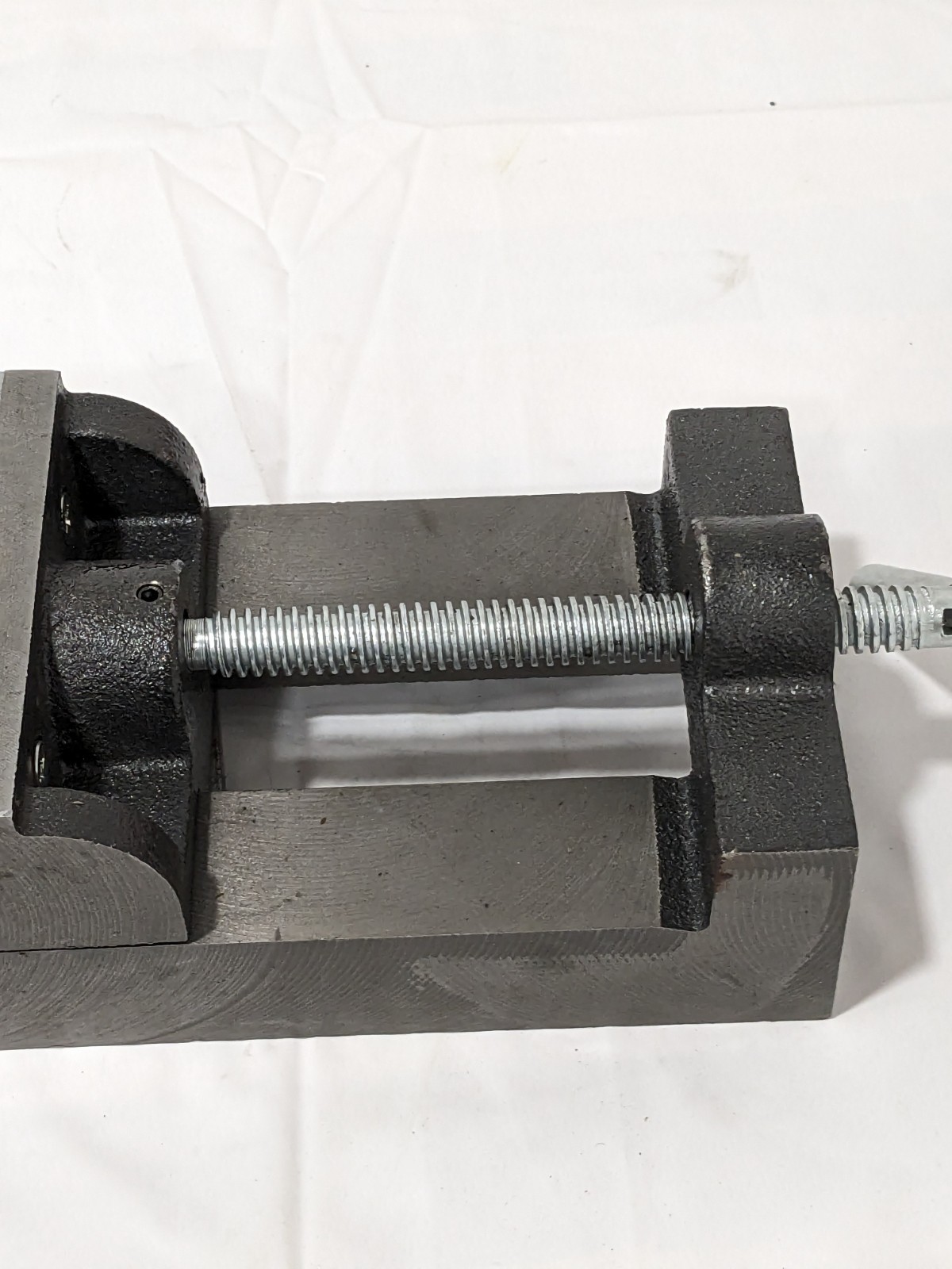 Horizontal Drill Press Vise: 4-1/2" Jaw Width, 3-3/4" Jaw Opening 428-7404