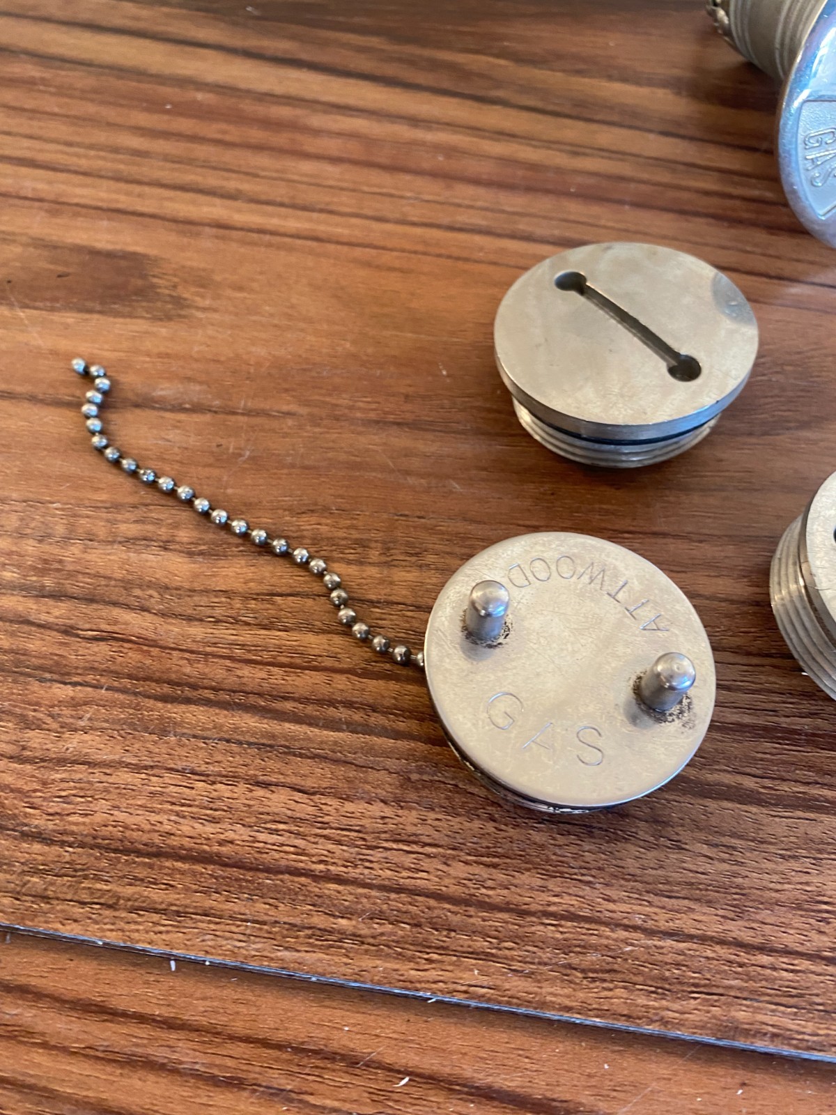 6 Fuel Cap Boat Marine Gas Tank Deck Fill Filler Lot MIXED LOT