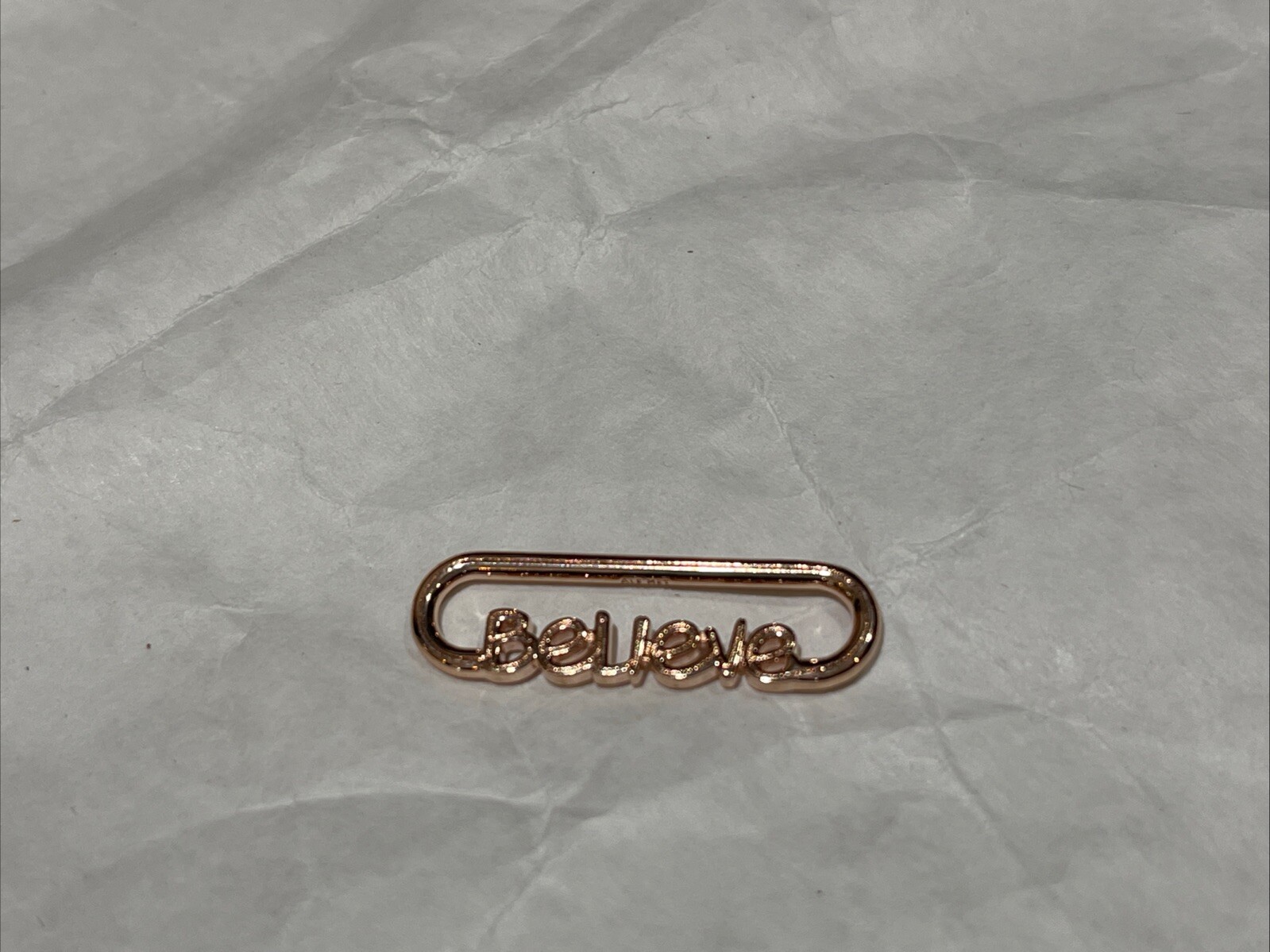 AUTHENTIC PANDORA ME Styling Believe Word Link 789667C00 NEW