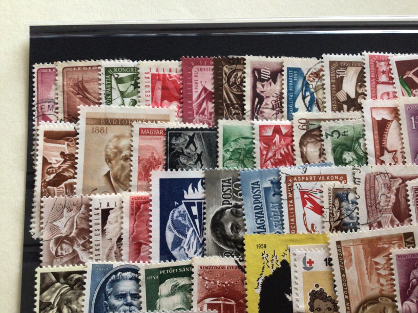 Collect Hungary super value mounted mint or used stamps A16418