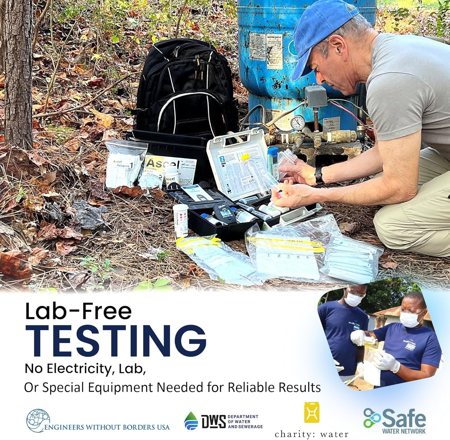 Aquagenx Alert P/A Test Kit – Lab-Grade Home Water Testing Kit