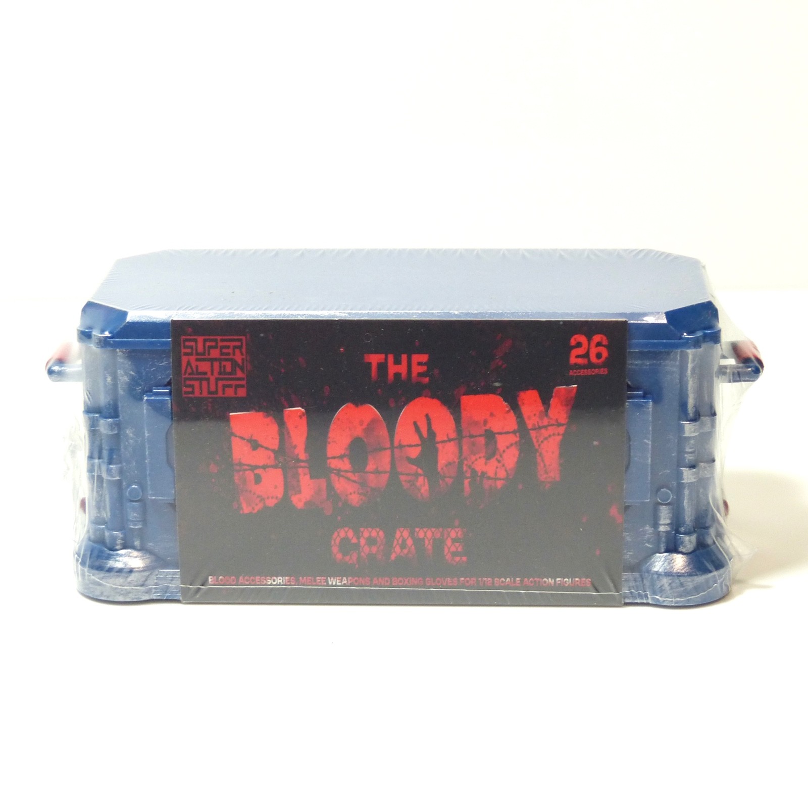 1:12 Super Action Stuff The Bloody Crate - Blood Figure Accessories and weapons