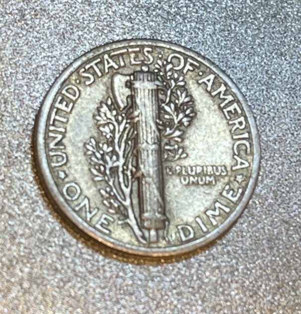 1942 Mercury Dime Album Filler **FREE SHIPPING