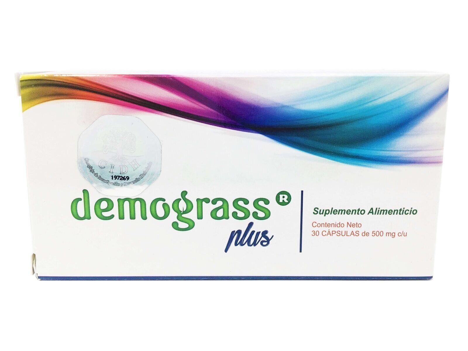 2 Demograss PLUS 60 DAY Supply GUARANTEED Original Demograss 2 MESES 60 CAPSULES