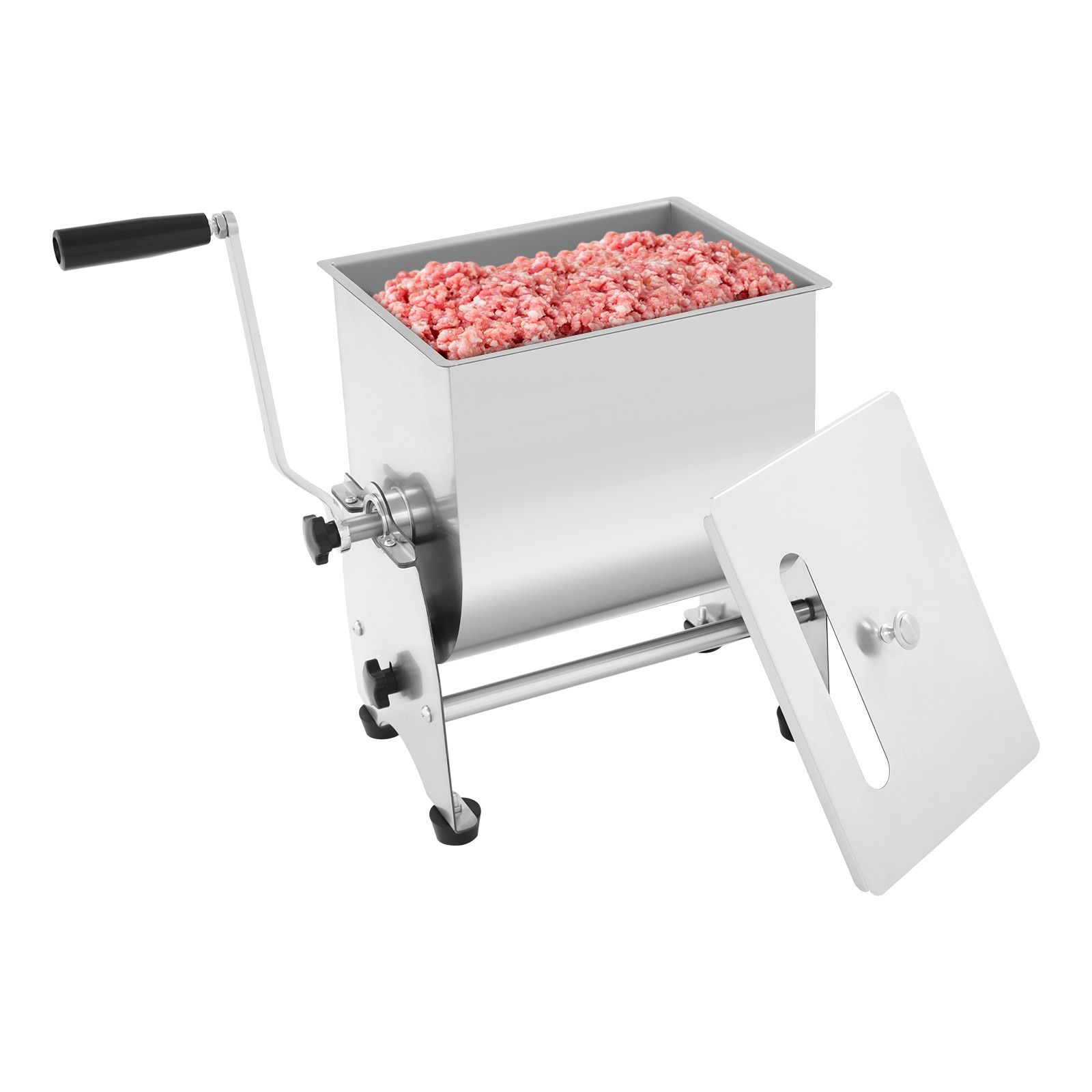 Commercial Tilting Mixer, Manual Meat Mixer, Sausage Mixer Machine 44lbs